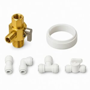Kit de raccordement et vanne OD-A2 — branchement osmoseur sous évier
