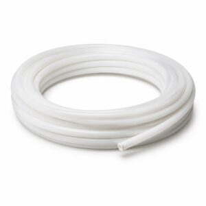 Tube polyéthylène alimentaire 1/4 pouce pour osmoseur — couronne blanche